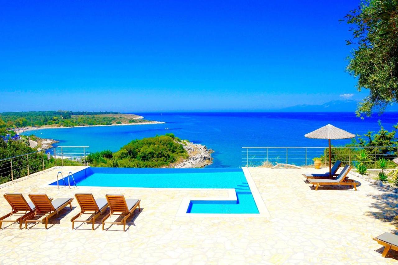 Beachfront Villa Seasun By Posarellivillas Agios Spyridon  Exterior foto